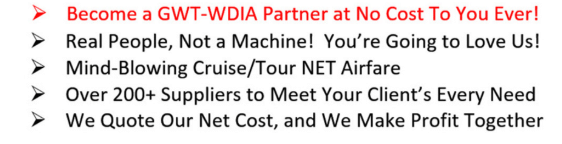 Text highlights benefits of partnering with GWT-WDIA: no cost, personalized service, extensive supplier options, and profit-sharing.